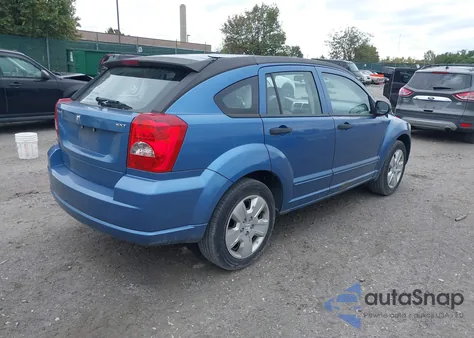 2007 Dodge Caliber Sxt z USA, uszkodzony, nr VIN 1B3HB48B67D157658